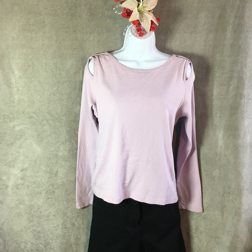 New York & Company Long Sleeve Shirt LG
